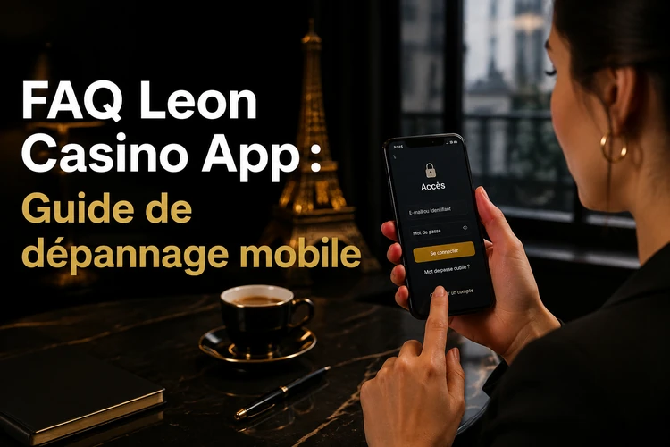 FAQ Leon Casino App: Guide de dépannage et questions fréquentes sur le mobile