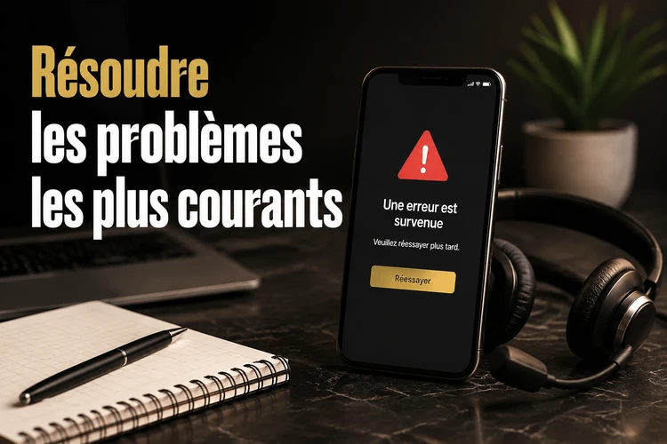 Résoudre les problèmes les plus courants