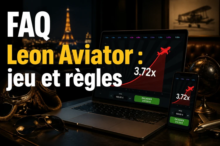 FAQ Leon Aviator: Tout ce qu'il faut savoir sur le jeu et les règles