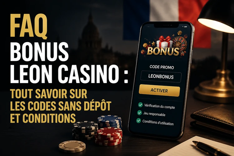 FAQ Bonus Leon Casino: Tout savoir sur les codes sans dépôt et conditions