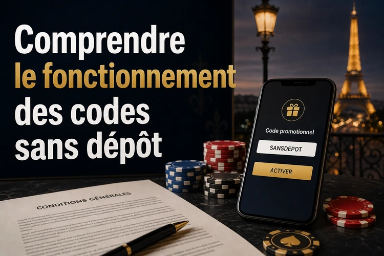 Comprendre le fonctionnement des codes sans dépôt