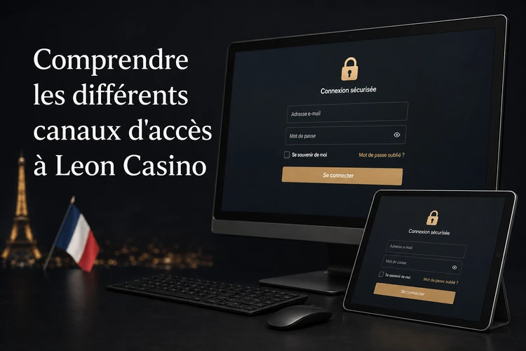 Comprendre les différents canaux d'accès à Leon Casino