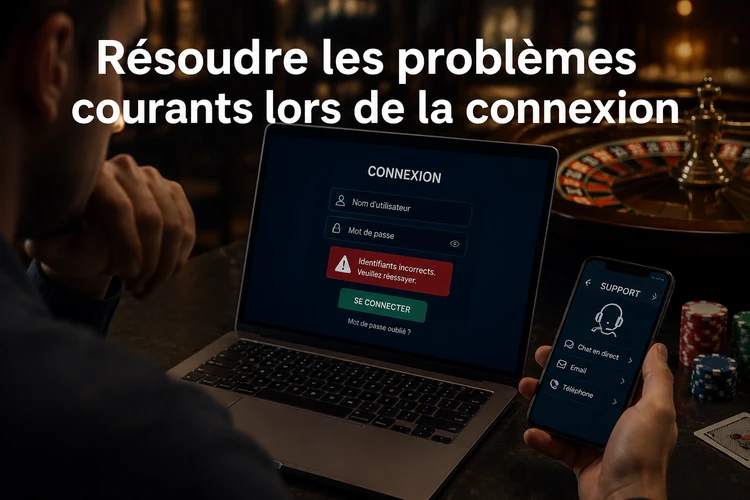 Résoudre les problèmes courants lors de la connexion