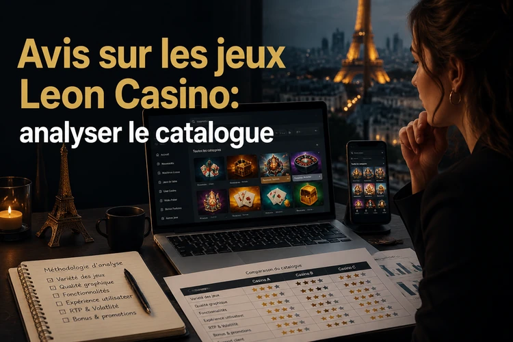 Avis sur les jeux Leon Casino: comment analyser le catalogue