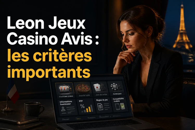 Leon Jeux Casino Avis: quels critères comptent vraiment?