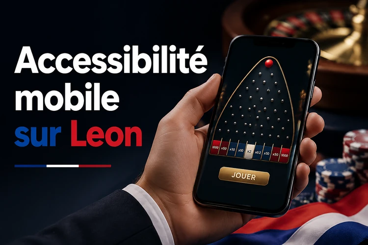 Accessibilité mobile sur la plateforme Leon