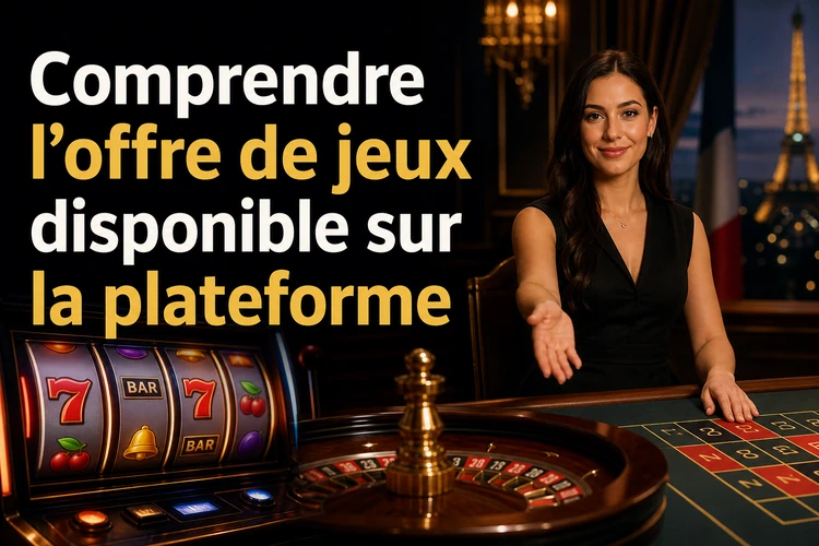 Comprendre l'offre de jeux disponible sur la plateforme