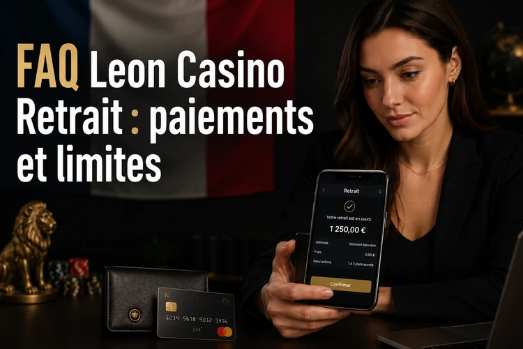 FAQ Leon Casino Retrait: Tout ce qu'il faut savoir sur les paiements et limites
